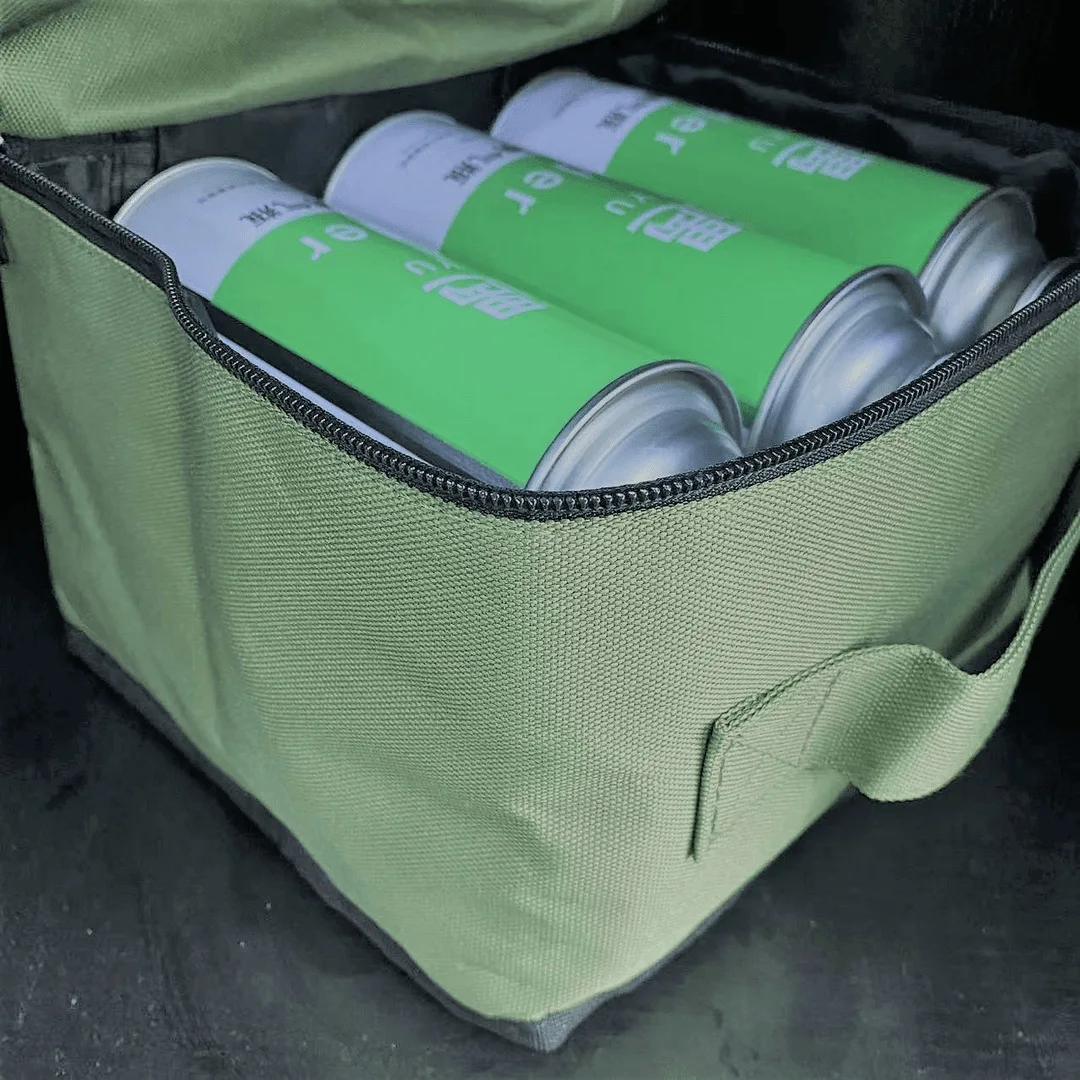 Outdoor Adventure Activities - ガス缶バッグ収納袋通気性耐候性旅行キャンプアドベンチャーアウトドア活動用