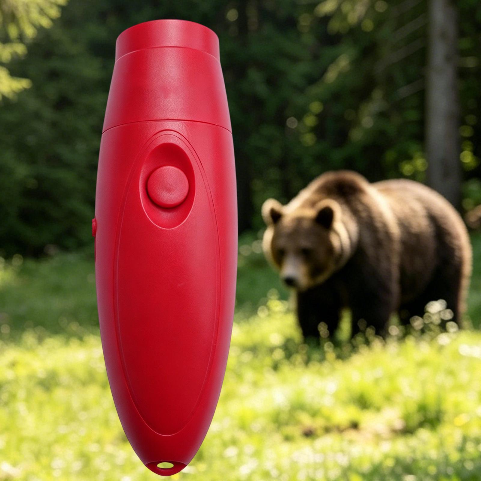 Outdoor Adventure And Travel - 130dBの屋外用動物対策ホーン。クマの接近を知らせるアラーム機能付き。キャンプ、ハイキング、バックパッキング、旅行、アウトドアアドベンチャーに最適。