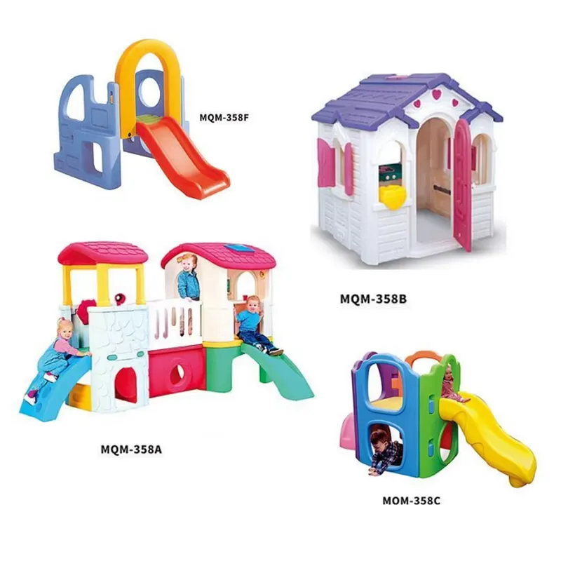 Outdoor Adventure Educator - キッズプレイハウス スライドシリーズ 多素材使用 室内・屋外アドベンチャープレイセット 幼稚園・保育園向け 教育的