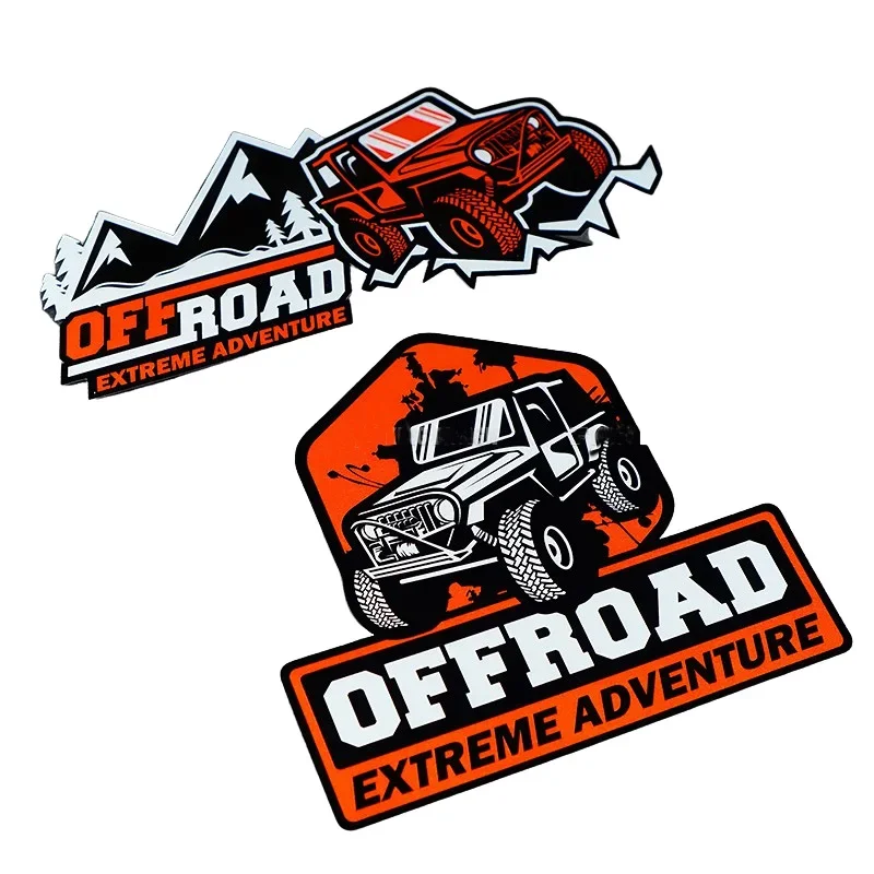 オフロードエクストリームアドベンチャーカーステッカージープヴ - Outdoor Adventure Jeep のレビューと価格