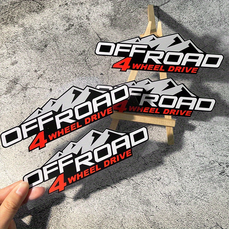 2枚セット オフロードステッカー アウトドアアドベンチャー  - Outdoor Adventure Jeep のレビューと価格
