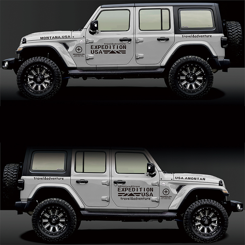 マウンテンエクスペディションアドベンチャーカーステッカーボデ - Outdoor Adventure Jeep のレビューと価格