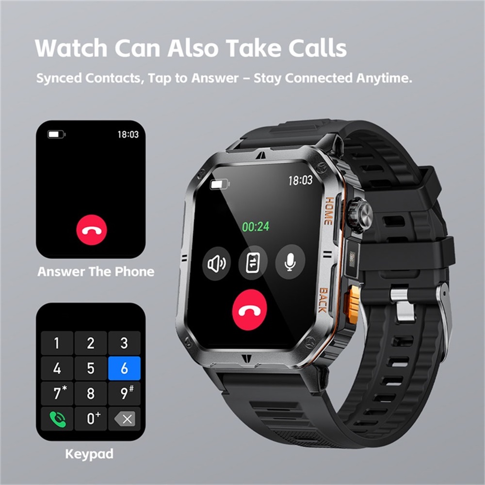 アウトドアアドベンチャースマートウォッチ メンズ Bluet - Outdoor Adventure Activities のレビューと価格