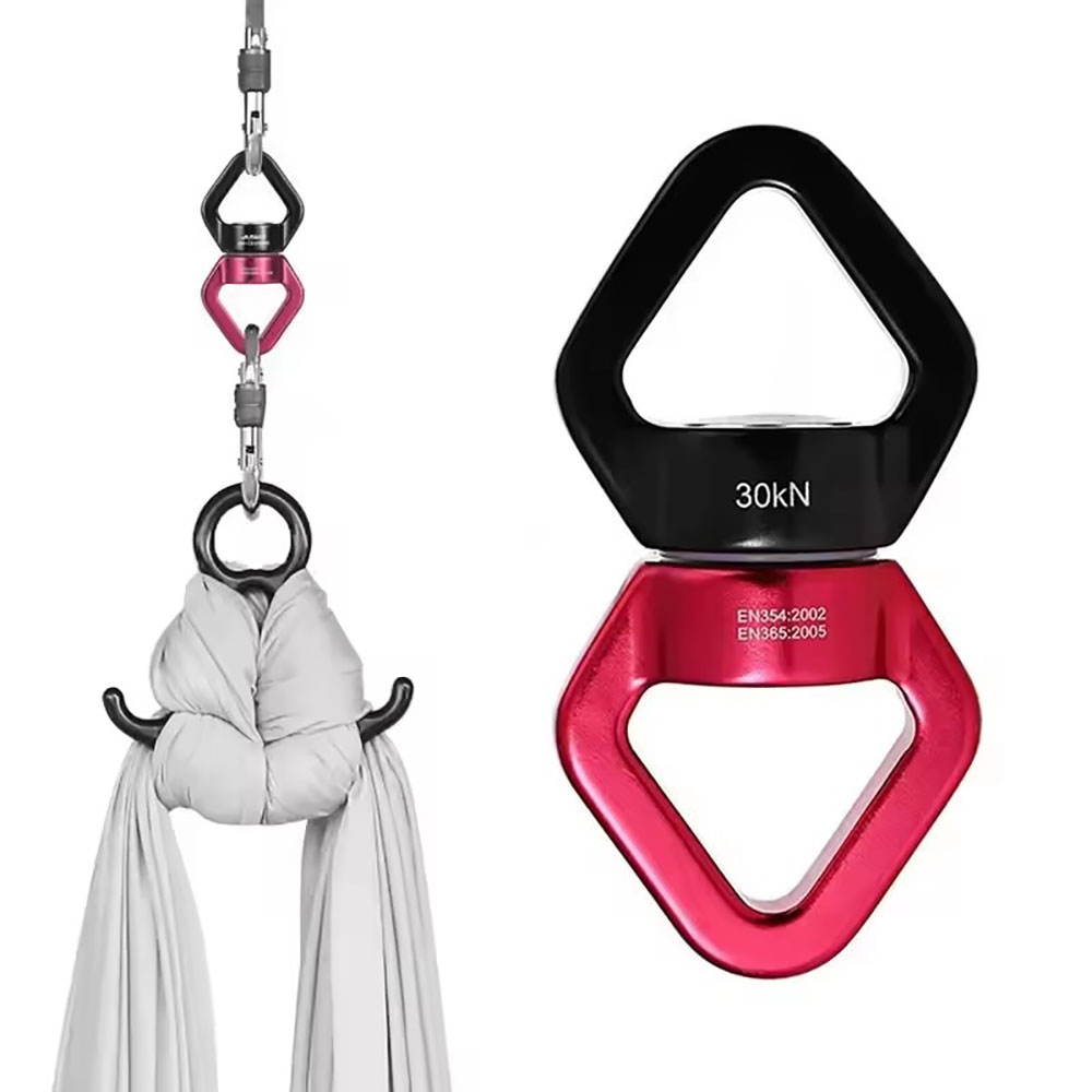 エアリアルシルクヨガ用ハードウェアキット 30kNスイベルコ - Outdoor Adventure Training のレビューと価格