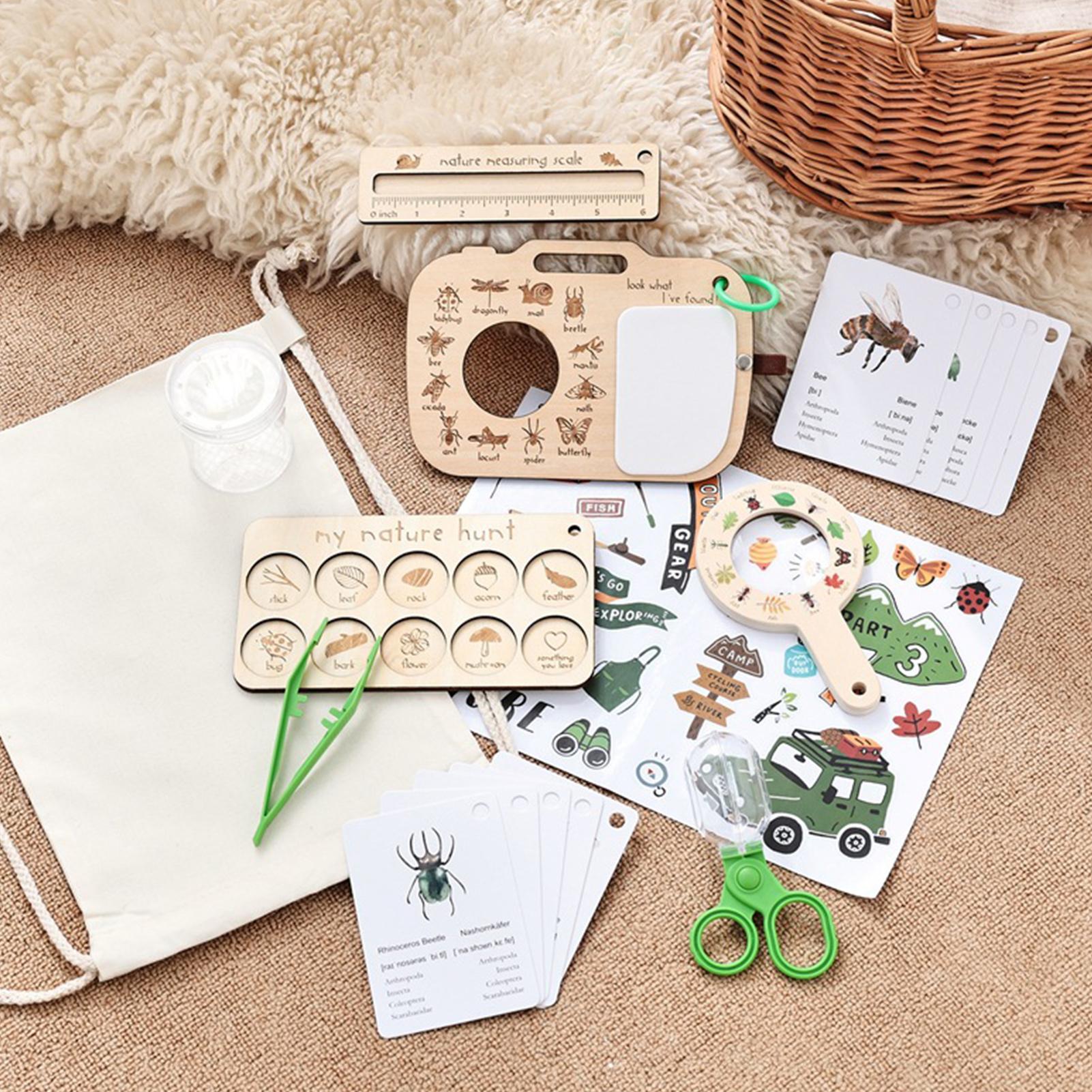 自然探検おもちゃ 植物顕微鏡 教育用ギア 子供用アウトドアア - Outdoor Adventure Educator のレビューと価格