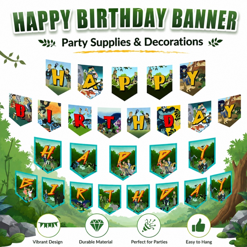 ワイルド・クラッツ バースデーピクニック ポータブルパーティ - Outdoor Adventure Birthday Party のレビューと価格